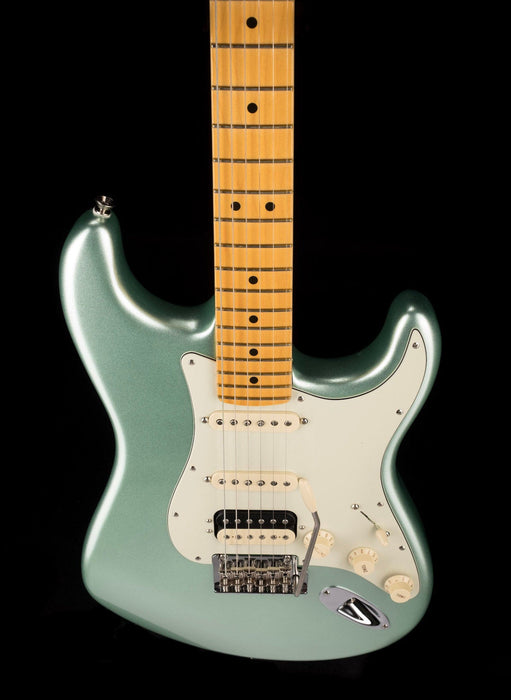 Used 2020 Fender American Professional II Stratocaster HSS Mystic Surf Green with OHSC - US20093155