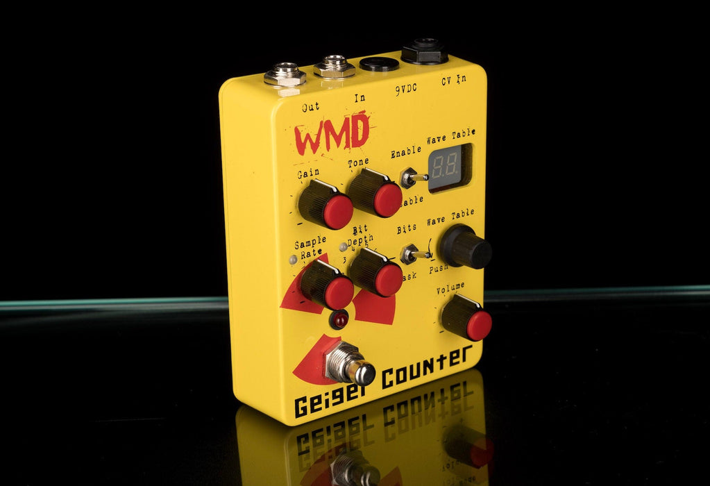geiger counter guitar pedal Used WMD Geiger Counter Bitcrush/Distortion/Overdrive Pedal — Truetone Music