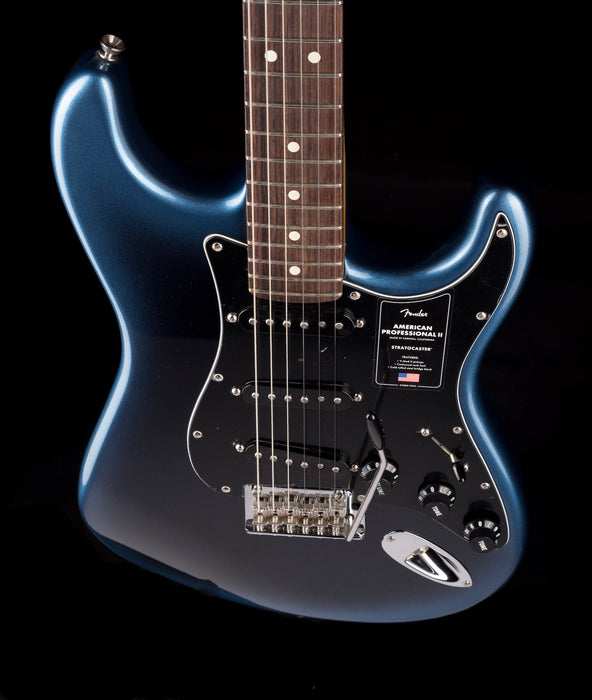 Fender American Professional II Stratocaster Rosewood Fingerboard Dark Night Electric Guitar With Case ***B-STOCK***