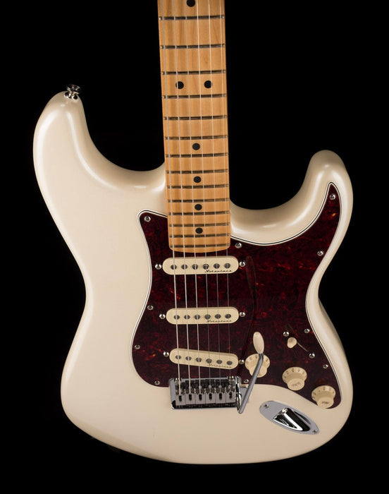 Used Fender Player Plus Stratocaster Olympic Pearl with Gig Bag
