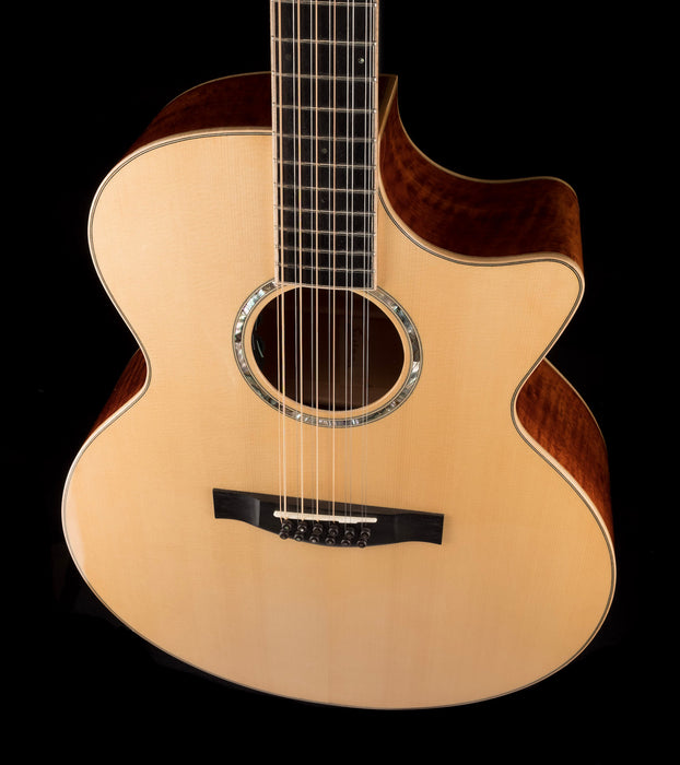 Pre Owned 2013 Eastman AC630CE-12 Natural 12-String With HSC - Jeffrey Foskett Collection