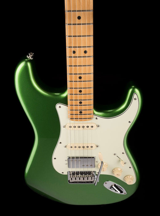 Used Fender Player Plus Stratocaster HSS Cosmic Jade with Gig Bag Serial # MX21077953