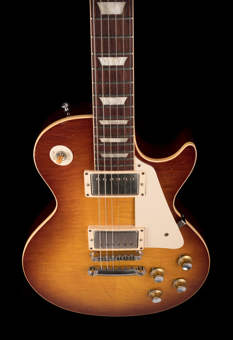 Pre Owned Gibson Custom Shop 1960 Les Paul Standard Murphy Aged Iced Tea Burst With OHSC