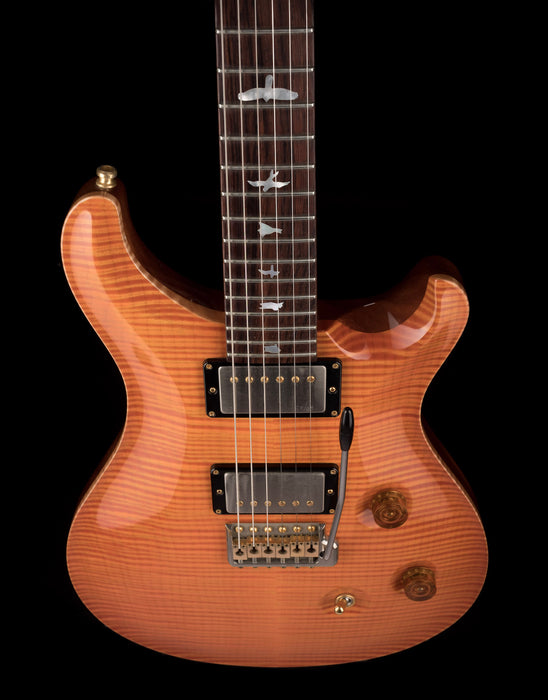 Pre Owned 2010 PRS Limited Edition Wood Library Custom 24 Solana Burst "GC 46th Anniversary” With Case