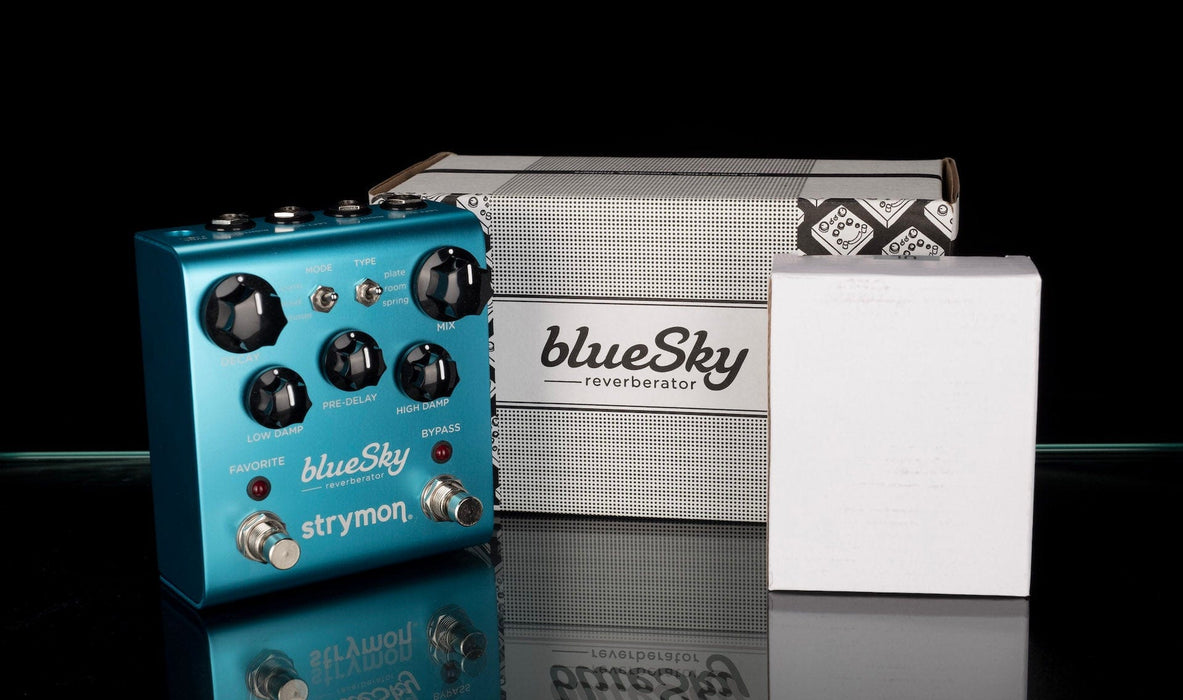 Used Strymon blueSky Reverb Pedal with Box and Power Supply