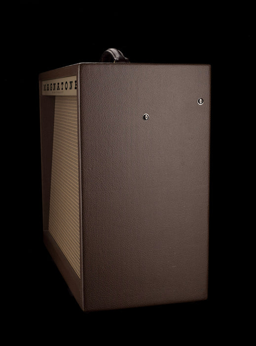 Pre Owned Magnatone Varsity Reverb Brown Guitar Amp Combo