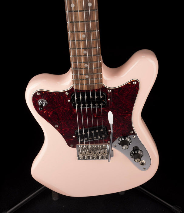 Used Squier Paranormal Super-Sonic Shell Pink with Gig Bag