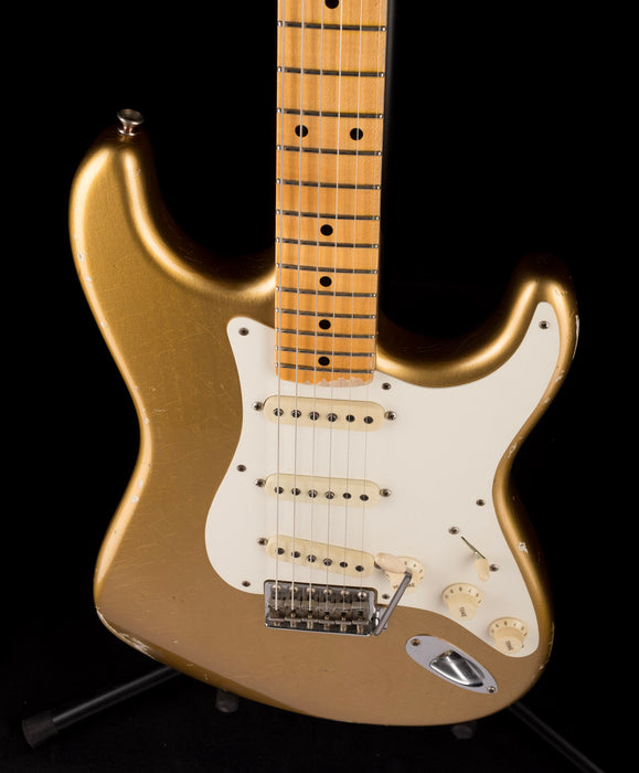 Pre Owned 2017 Fender Custom Shop '57 Stratocaster HLE GOLD With OHSC