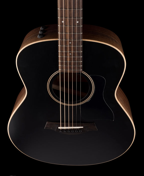 Taylor GTe Blacktop Acoustic Electric Guitar With Aerocase