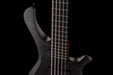 Mayones BE Elite EP 5 String Bass Guitar Trans Black Raw Eye Poplar Top With Case