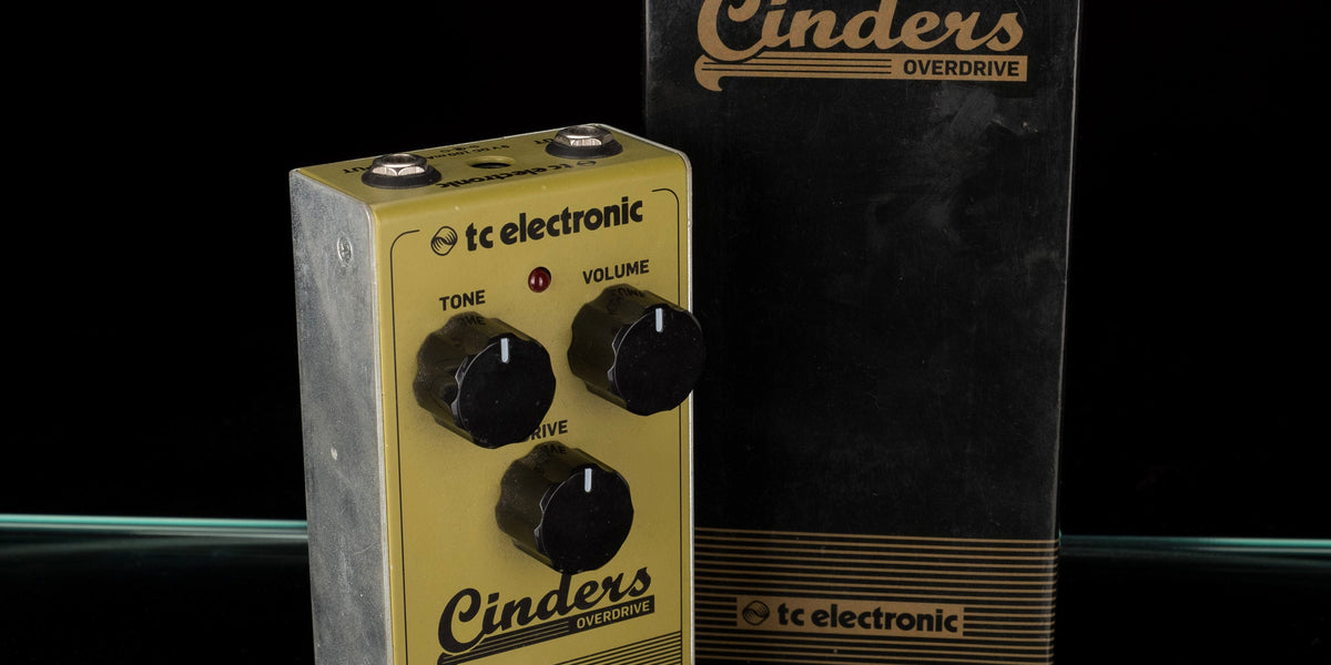 tc overdrive pedal Used TC Electronic Cinders Analog Overdrive Pedal with Box — Truetone Music
