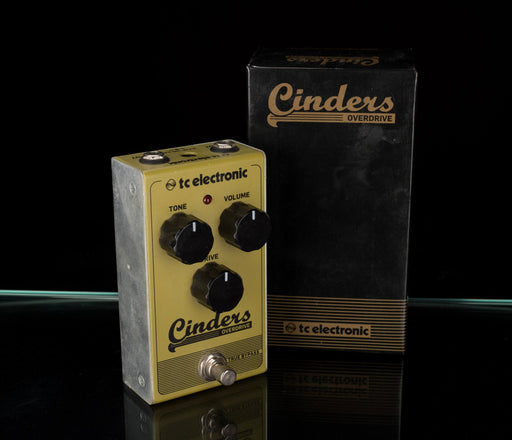 Used TC Electronic Cinders Analog Overdrive Pedal with Box