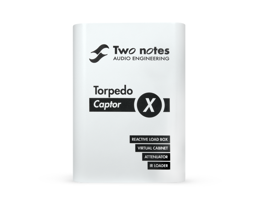Two Notes Torpedo Captor X Reactive Loadbox DI and Attenuator- 8-ohm