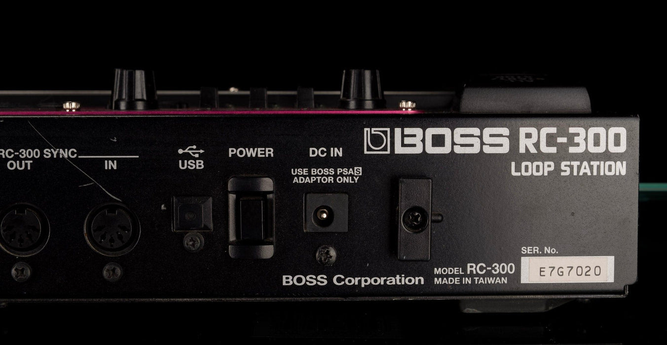 Used Boss RC-300 Loop Station Looper Guitar Effect Pedal
