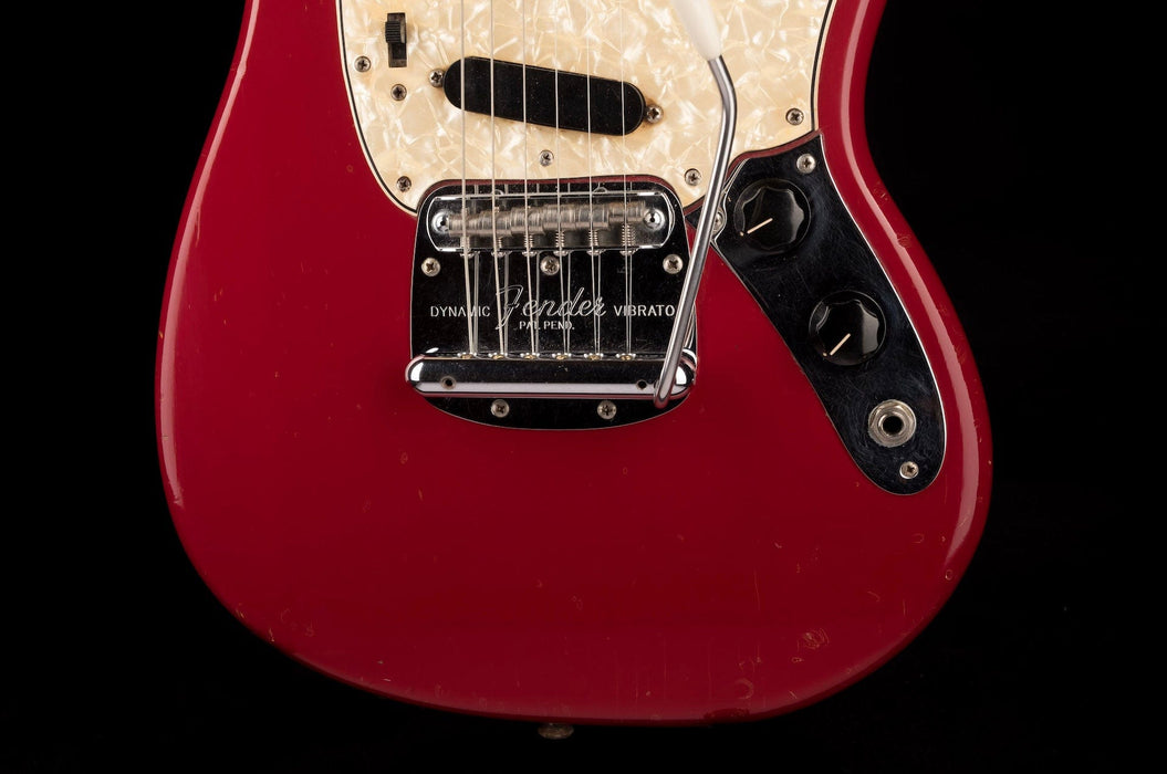 Vintage 1966 Fender Mustang Dakota Red with OHSC