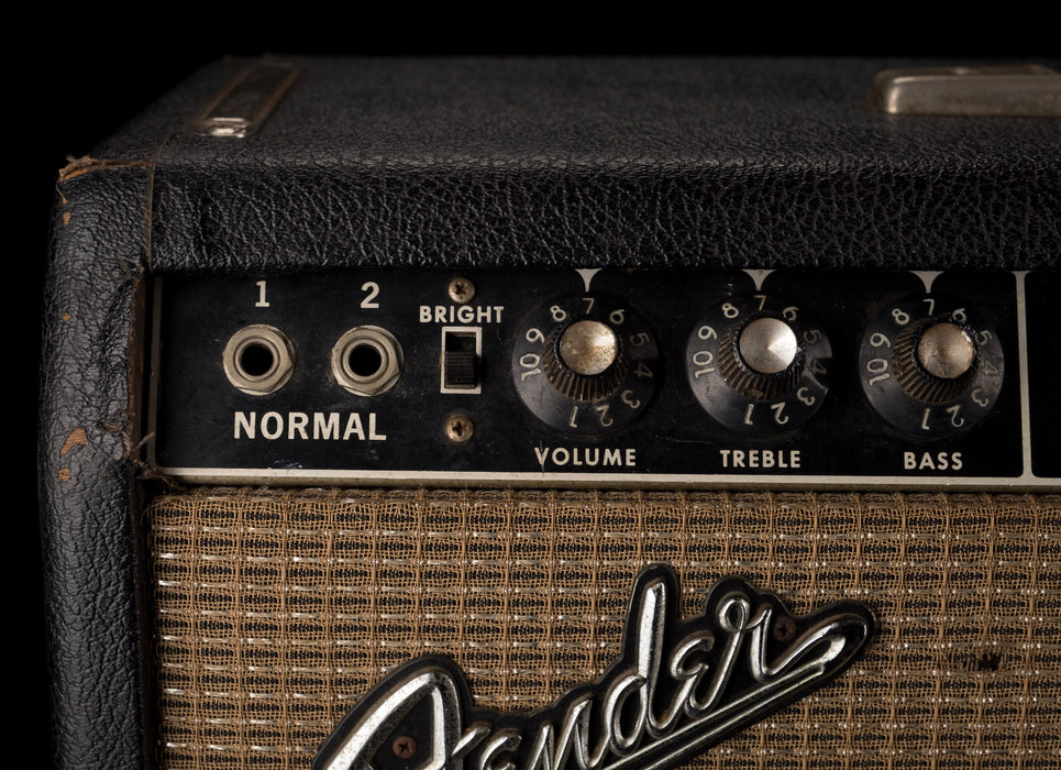 Pre Owned 1965 Fender Bandmaster Guitar Amp Head With Footswitch