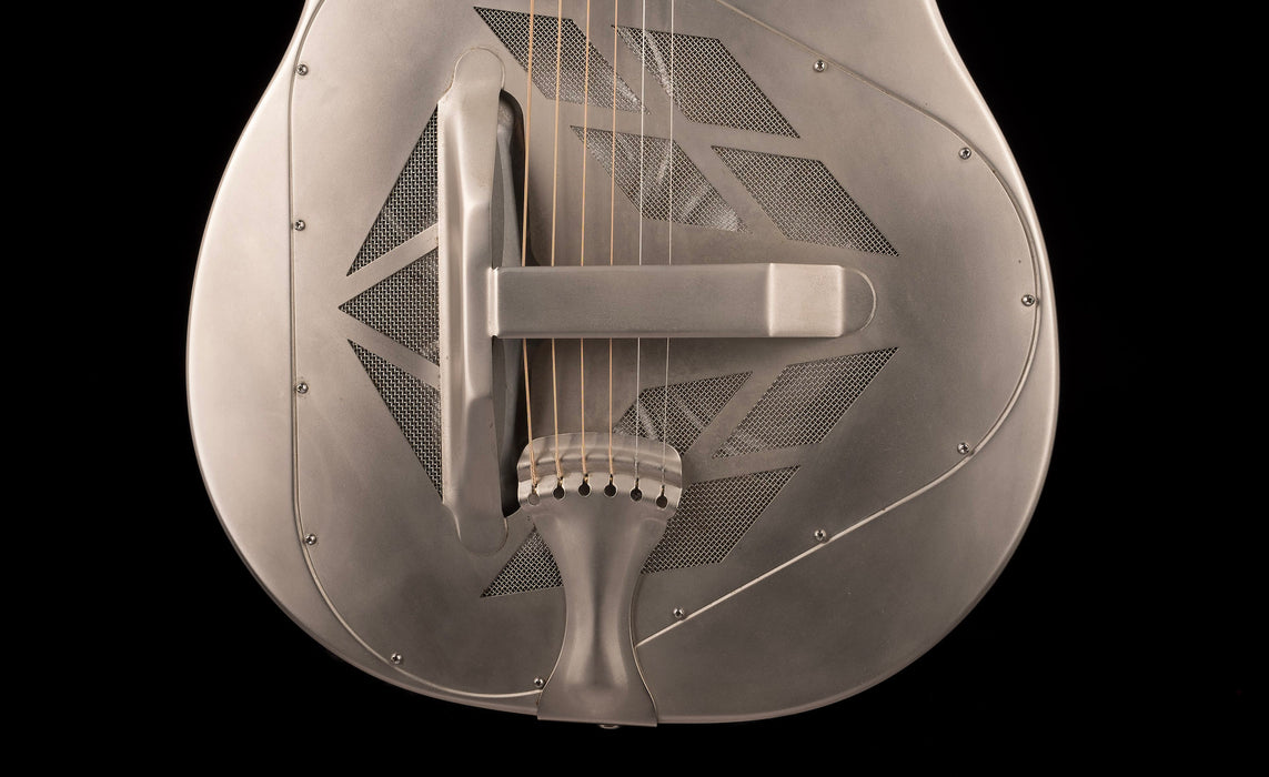 Pre Owned 2008 National Resophonic 20th Anniversary V.S. Silver Tricone Resonator