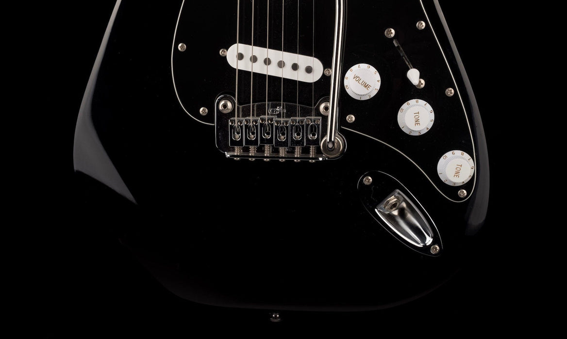 Used G&L Legacy Tribute Series Black Electric Guitar With Gig Bag