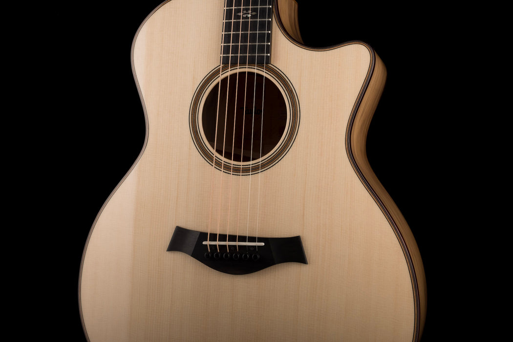 Taylor 714ce Limited Tasmanian Blackheart Sassafras and Lutz Top Acoustic Electric Guitar With Case