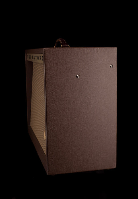 Pre Owned Magnatone Twilighter Stereo 2x12 Brown Guitar Amp Combo+