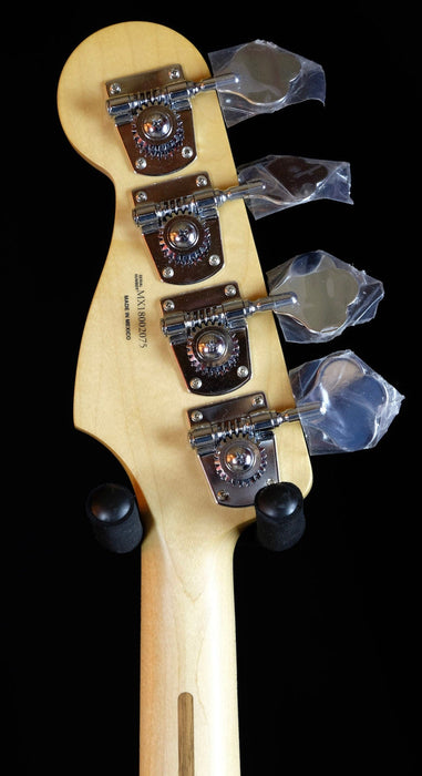 Used Fender Deluxe Active Jazz Bass Ash Body Natural Finish W/ Deluxe Gig Bag