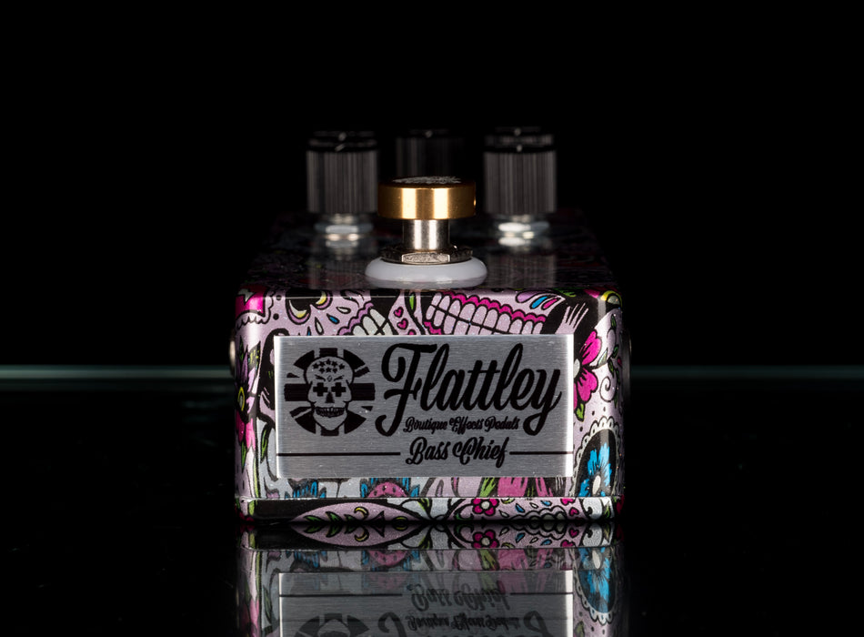 Flattley Guitar Effect Pedals Platinum Series Bass Chief Bass Guitar Overdrive Pedal