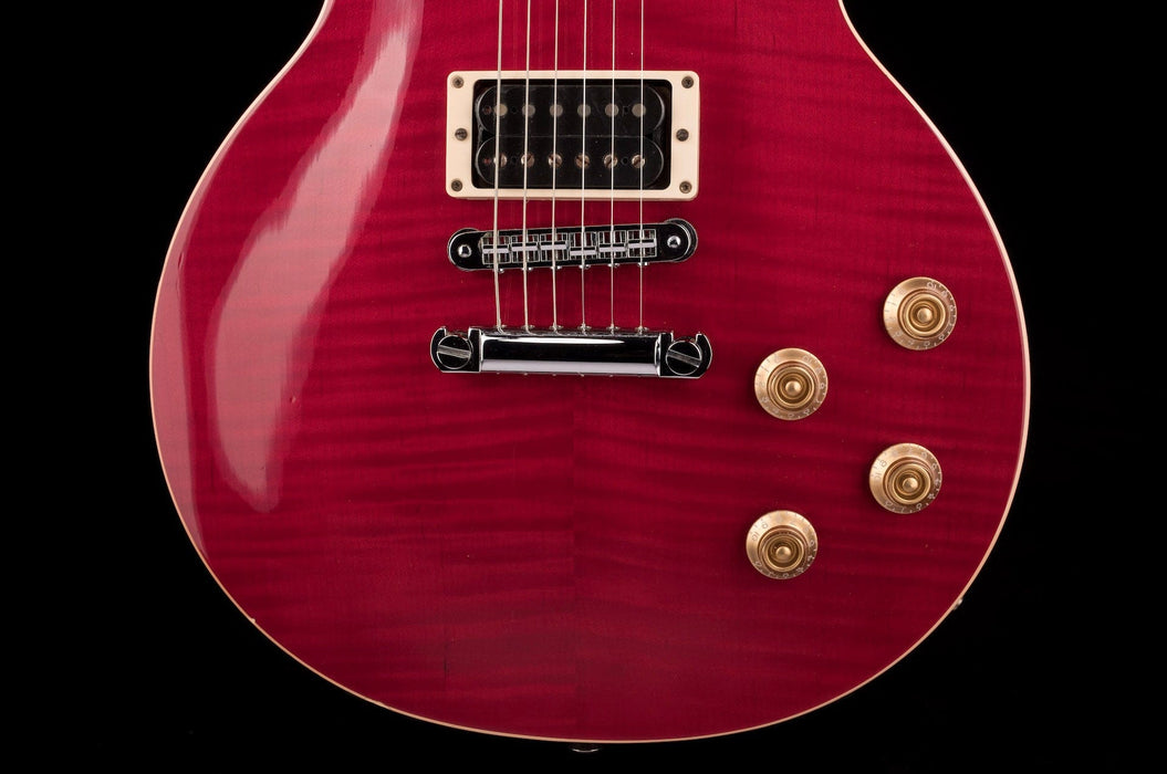 Used Gibson 120th Anniversary Les Paul Standard Plus AAAA Flametop Brilliant Red with OHSC