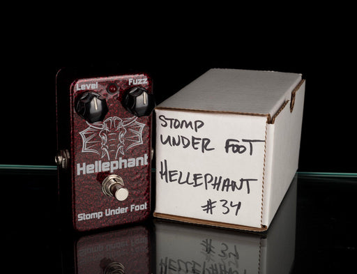Used Stomp Under Foot Hellephant Fuzz With Box