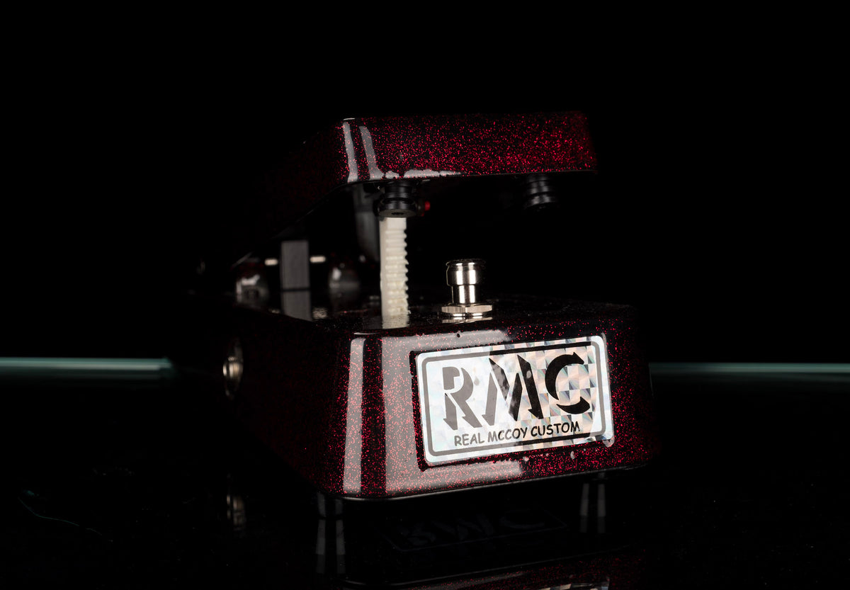 Real McCoy Custom RMC5 Wizard Wah Guitar Pedal Limited Edition Red Spa — Truetone Music