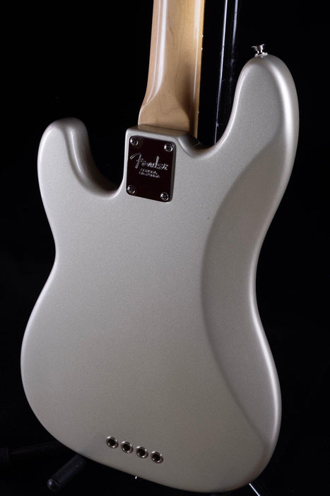 Used Fender 2005 Fender American Series Precision Bass Chrome Silver With OHSC