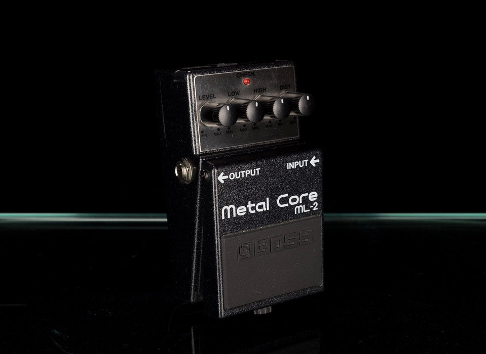Used Boss ML-2 Metalcore Distortion Guitar Effect Pedal