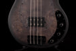 Sterling by Music Man StringRay Ray34 Poplar Burl Top Trans Black Satin