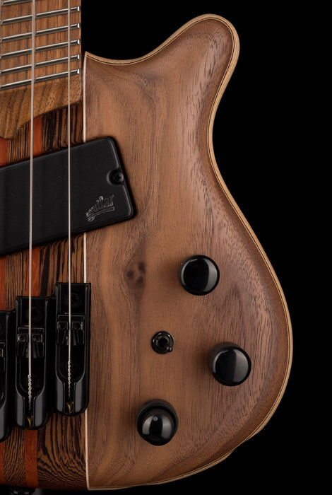 Mayones Cali4 Cali 4 VF Bass V Frets Walnut Top 5 Ply Wenge-Padouk Neck