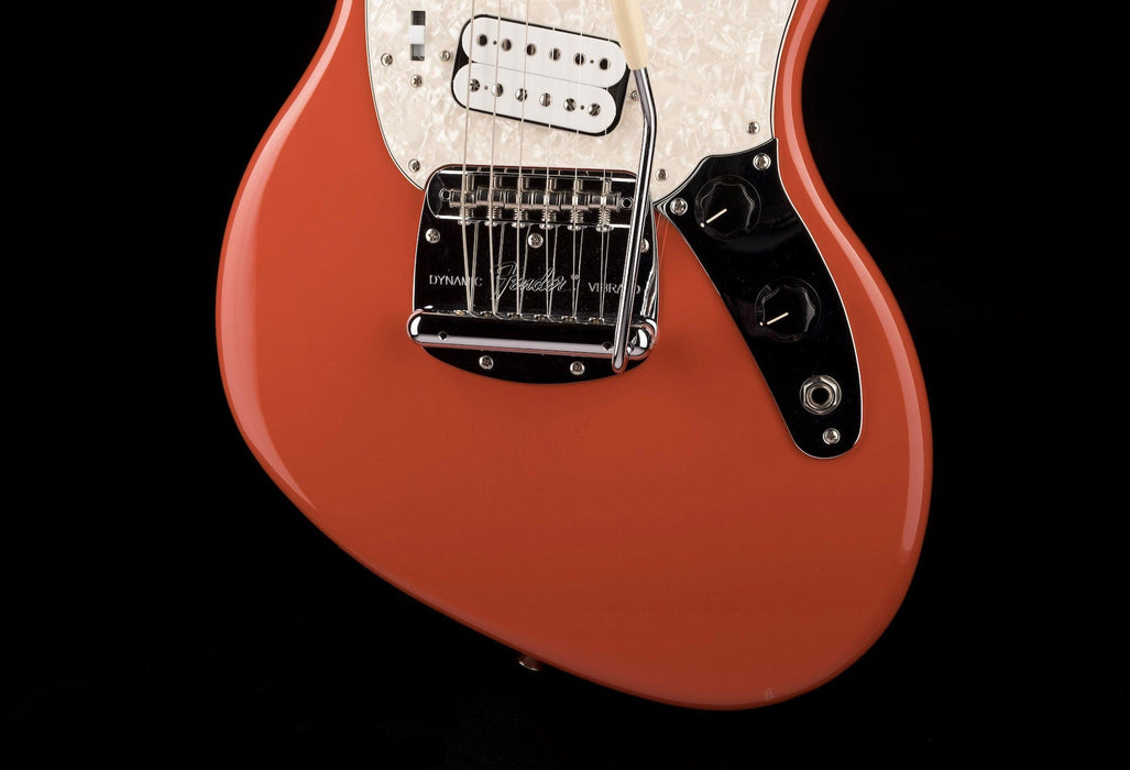 Used 2021 Fender Kurt Cobain Jag-Stang Fiesta Red with Gig Bag