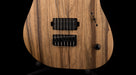 Mayones Duvell BL 7 String 27" Baritone Black Limba Trans Natural Matt Finish