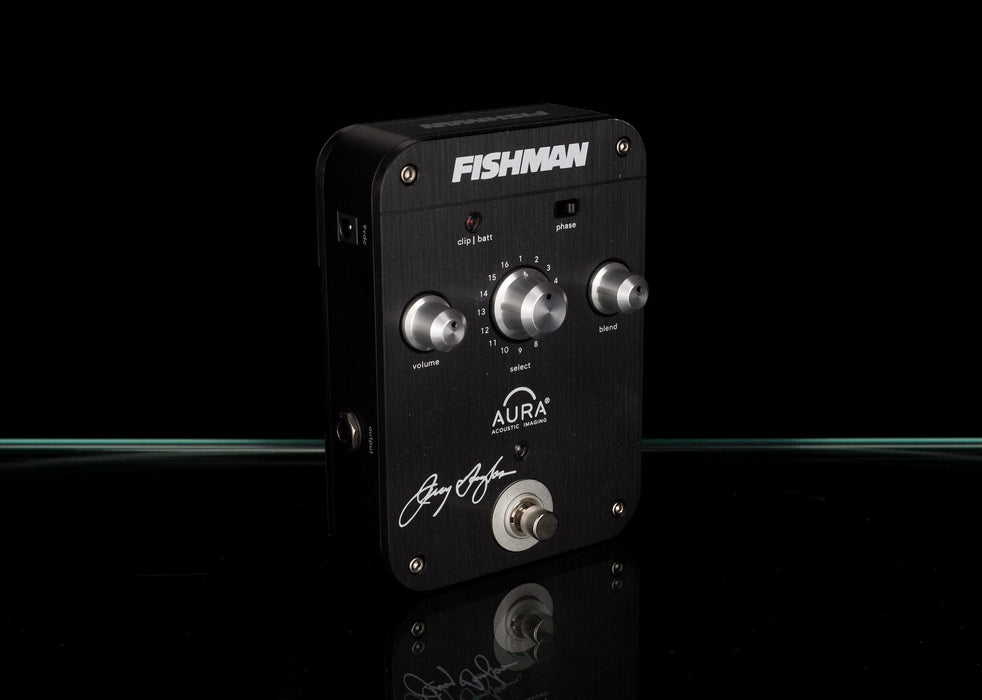 aura pedal Used Fishman Jerry Douglas Aura Acoustic Imaging Pedal — Truetone Music