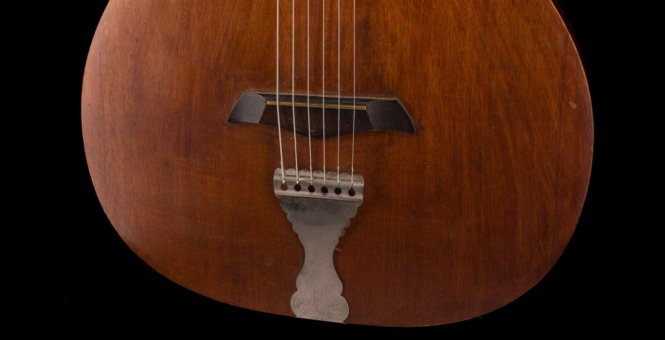 Vintage 1930s Weissenborn Hawaiin Style 1 Teardrop Koa Lap Steel With SSC