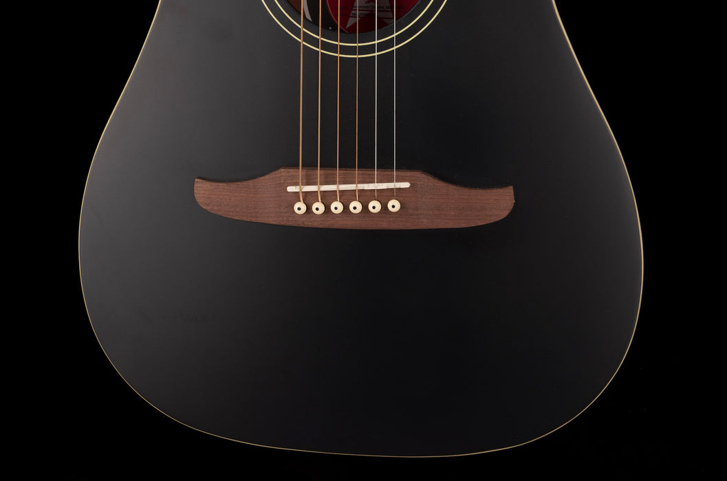 Fender Joe Strummer Campfire Matte Black with Gig Bag