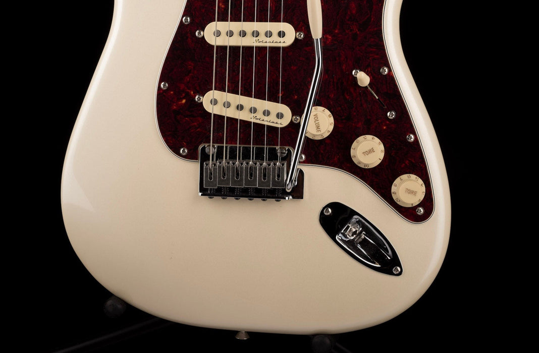 Used Fender Player Plus Stratocaster Olympic Pearl with Gig Bag