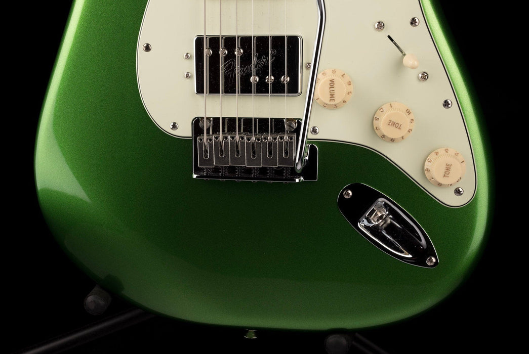 Used Fender Player Plus Stratocaster HSS Cosmic Jade with Gig Bag Serial # MX21077953