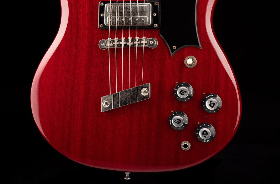 Used Guild Newark Street Collection S-100 Polara Cherry with OHSC