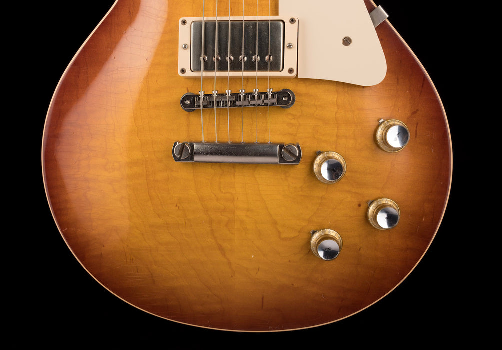Pre Owned Gibson Custom Shop 1960 Les Paul Standard Murphy Aged Iced Tea Burst With OHSC