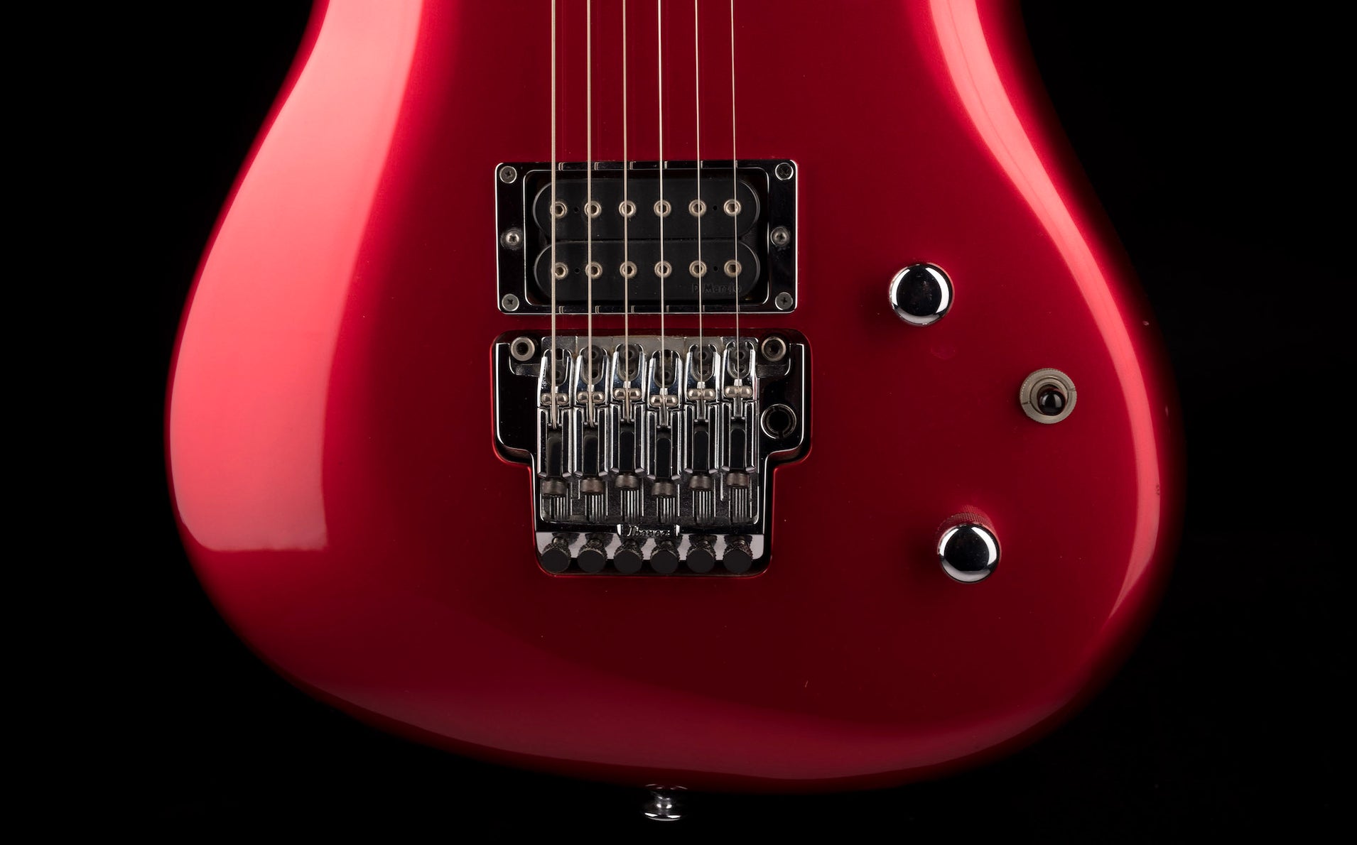 Pre Owned 2008 Ibanez JS1200 Joe Satriani SignatureCandy Apple Red Wit ...