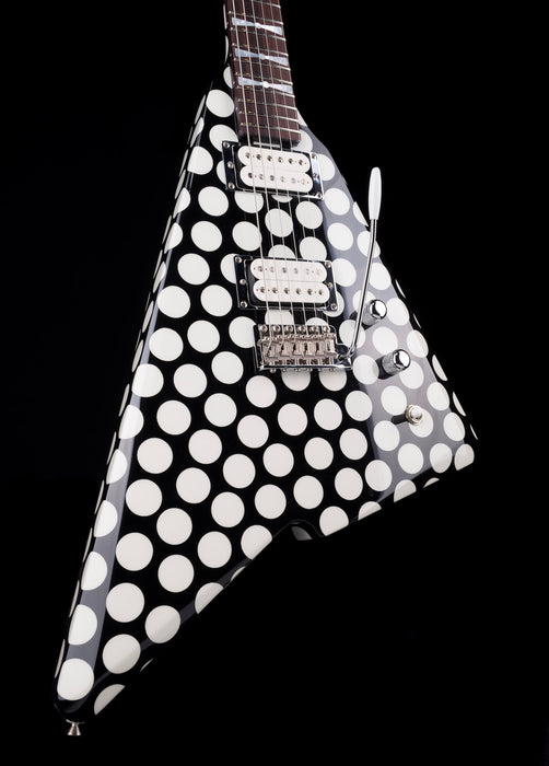 Pre-Owned Fender Custom Shop Masterbuilt Todd Krause Katana Black & White Dot with OHSC