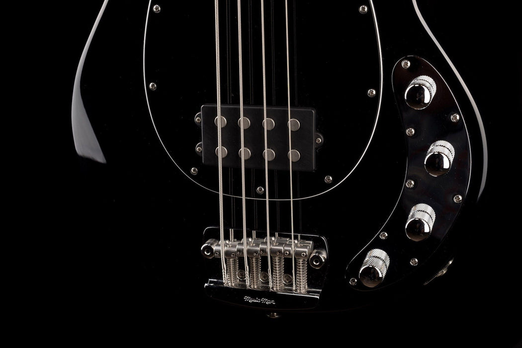 Pre-owned 2015 Music Man StingRay 3 EQ H Black with OHSC