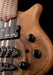 Mayones Cali4 Bass 17.5" Scale  Myrtlewood Figured Top/Mahogany Body Trans Natural Finish with Case