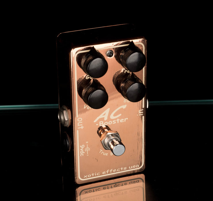Used Xotic Effects AC Booster Copper Overdrive Guitar Effect Pedal — Truetone Music