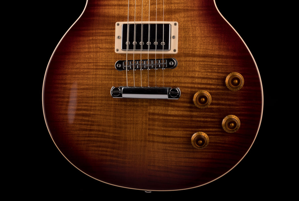 Pre Owned 2017 Gibson Les Paul Standard T Bourbon Burst With OHSC