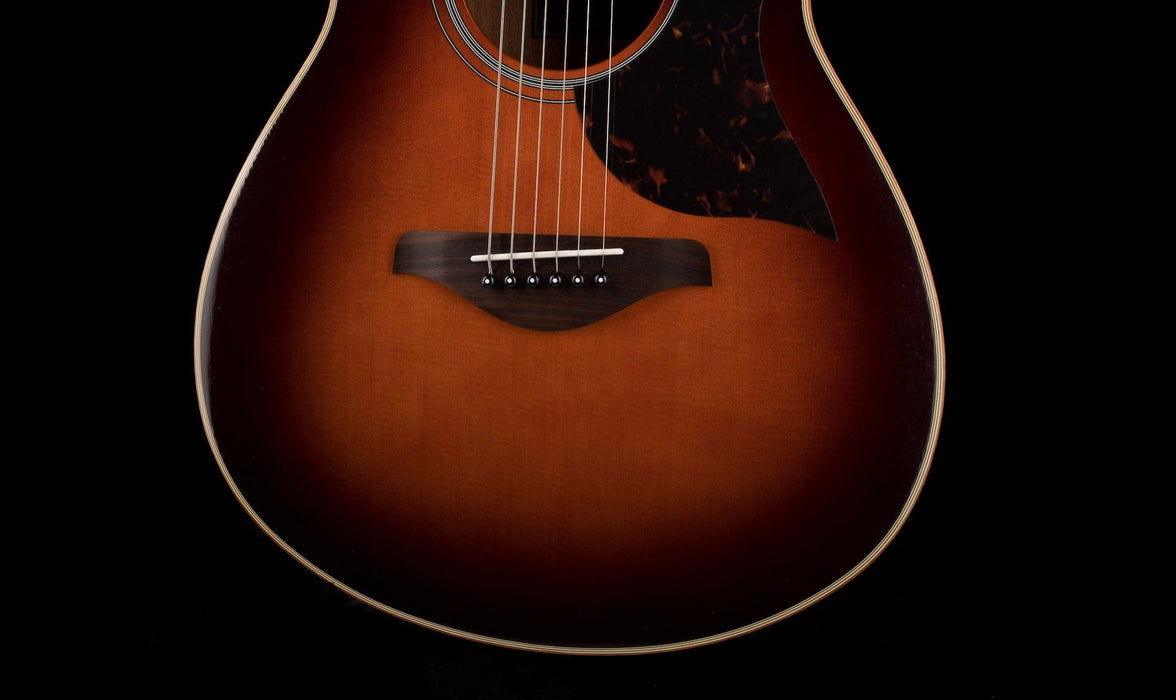 Used Yamaha AC1M Concert Cutaway Acoustic Electric Tobacco Brown Sunburst