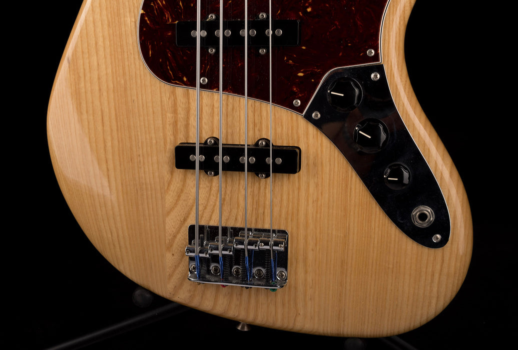 Pre Owned 2012 Fender Special Run Deluxe Jazz Bass Natural with Case
